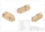 draft detailed 2d technical drawings from 3d models for manufacturing